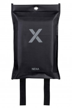 NEXA brandfilt Silikon. 120x120. Svart. (FB-120 SMD / 13635)