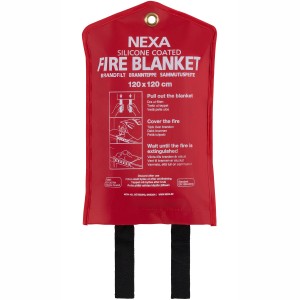 NEXA brandfilt Silikon. 120x120. Röd. (FB-120 RM / 13611)