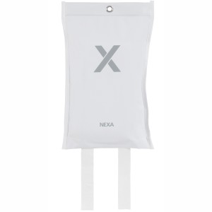 NEXA brandfilt Silikon. 120x120. Vit. (FB-120 VMD / 13633)