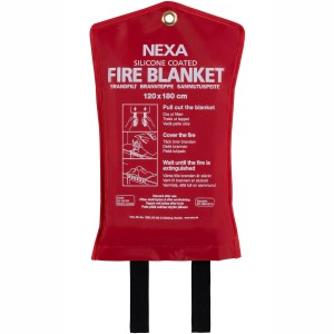 NEXA brandfilt Silikon.  120x180. Röd. (FB-180 RM / 13612)