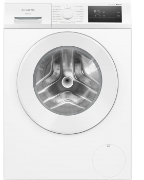 Siemens iQ300. Frontmatad tvättmaskin. 8 kg. 1400 v/min. iQdrive. Vit. (WM14N08LDN) Fri hemleverans. - 2 års garanti