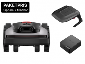 Roborock trådlös robotgräsklippare (RockNeo Q110) Upp till 1000m2. *Garage + 4G-modul på köpet* 2WD. RTK + NRTK + VSLAM. 2 års garanti. - Fri hemleverans