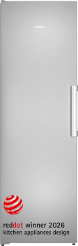 Siemens iQ300. Kylskåp. 186x60 cm. hyperFresh 0 °C. Home Connect. antiFingerprint. Borstat stål. (KS36NVIDG) Fri hemleverans - 2 års garanti