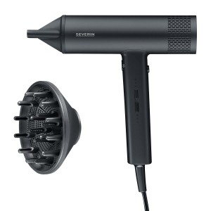 Severin Hårfön S-STYLE SPEED PRO. 2000W. Svart. (HT0170) - Fri frakt