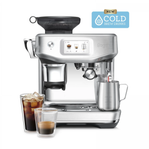 Sage Halvautomatisk espressomaskin. the Barista Touch Impress Cold. Brushed Stainless Steel. (SES882BSS) Fri frakt. - 2 års garanti