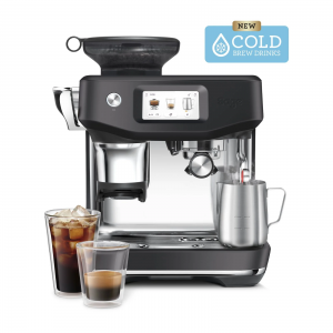 Sage Halvautomatisk espressomaskin. the Barista Touch Impress Cold. Black Truffle. (SES882BTR) Fri frakt. - 2 års garanti