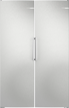 Bosch Serie 4. Kyl & Frys-paket – 402 + 334 liter. Energiklass D. VitaFresh XXL 0°C. Total No Frost. Flex Door. Home Connect. Inox-Look. (KSN36VLDG) + (GSN36VLDG). Fri hemleverans. - 2 års garanti