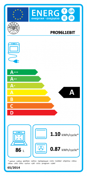 Energidekal Bertazzoni PRO96L1EBIT