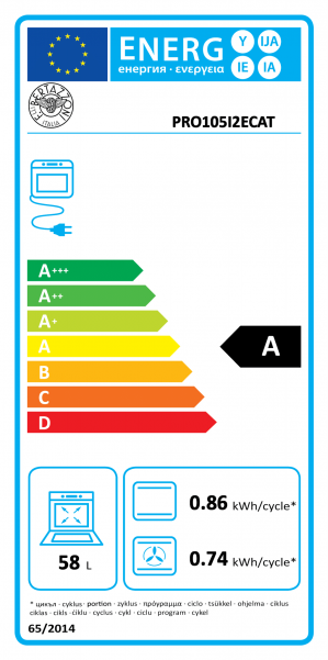 Energidekal Bertazzoni PRO105I2ECAT