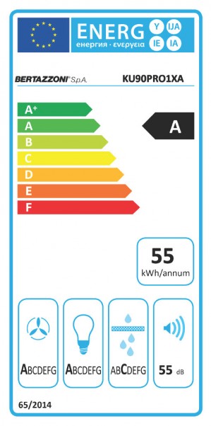 Energidekal Bertazzoni KU60PRO1XA