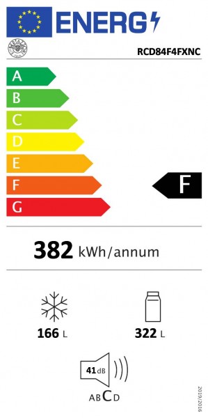 Energidekal Bertazzoni RCD84F4FXNC/24 + Master handtag