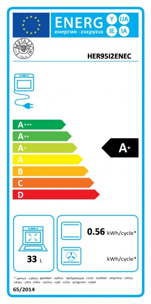 Energidekal Bertazzoni HER95I2ENEC