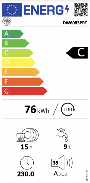 Energidekal Bertazzoni DW6083PRTS