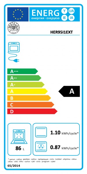 Energidekal Bertazzoni HER95I1EXT inkl. köksprodukter från Vargen & Thor värde 3,185:-