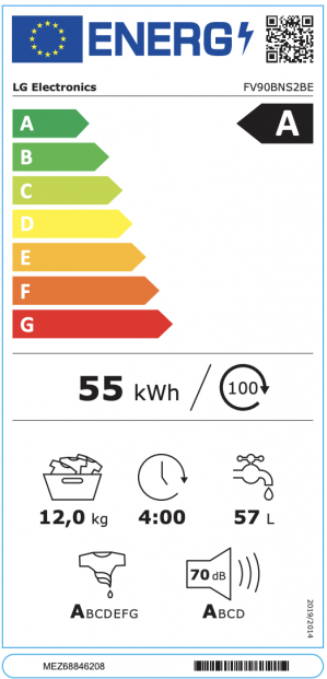 Energidekal LG FV90BNS2BE