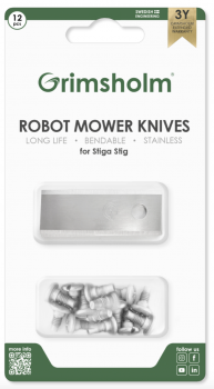 Grimsholm Green Knivar för Stiga Stig, 12 st (121)