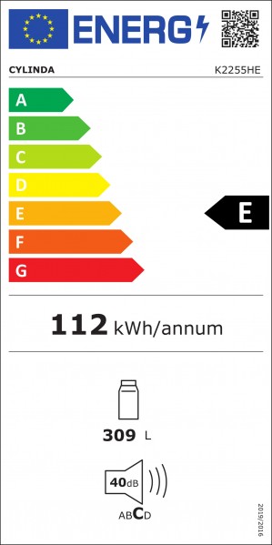 Energidekal Cylinda K2255HE (9102042)